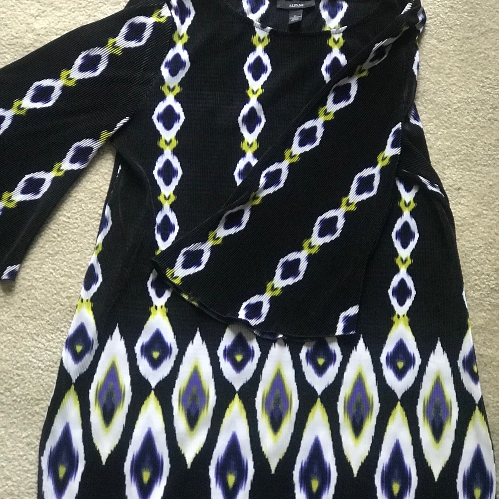 Alfani Women’s Colorful Ribbed Tunic - Picture 3 of 10